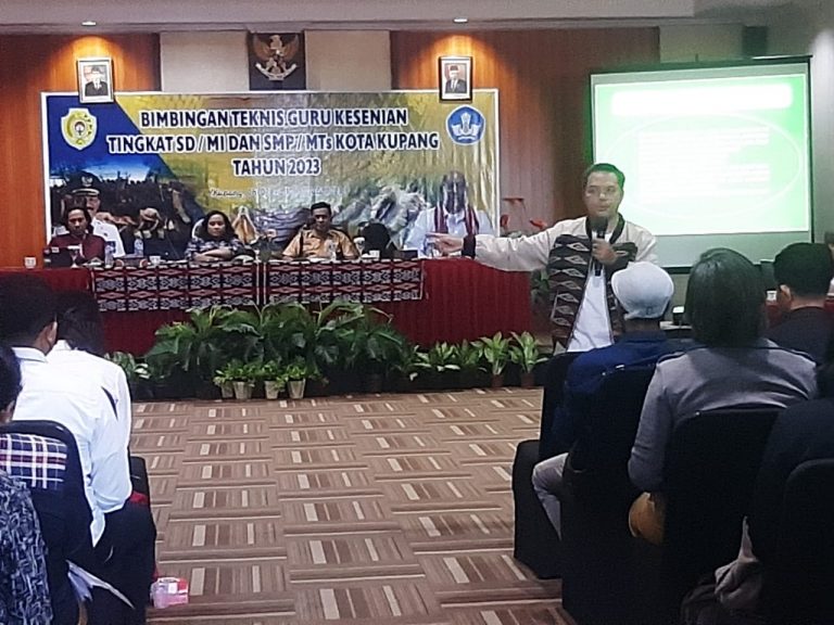 Bimtek guru kesenian tingkat SMP/MTs se – Kota Kupang